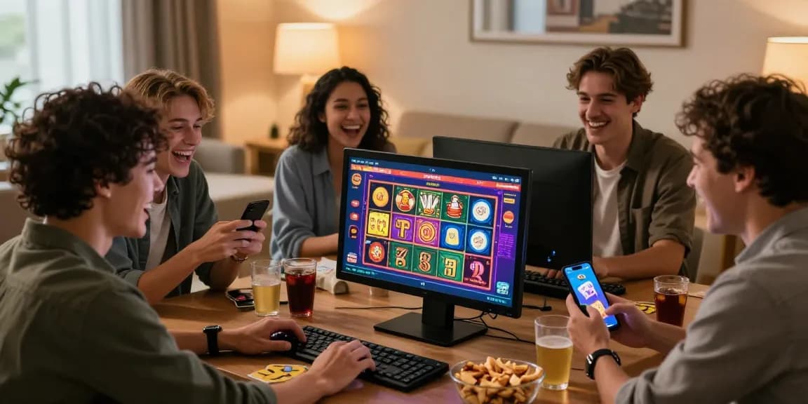 Join the fun of Daftar Asialive88 with friends engaging in online casino games.