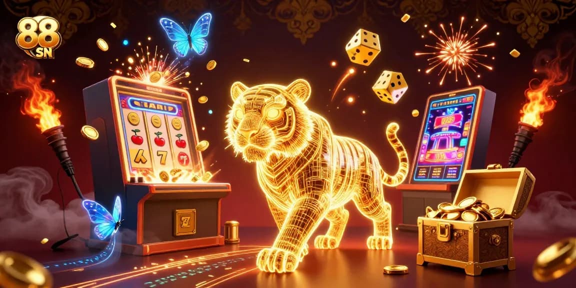 Experience thrilling jackpots at 88 SN casino with enchanting colors and exciting games.