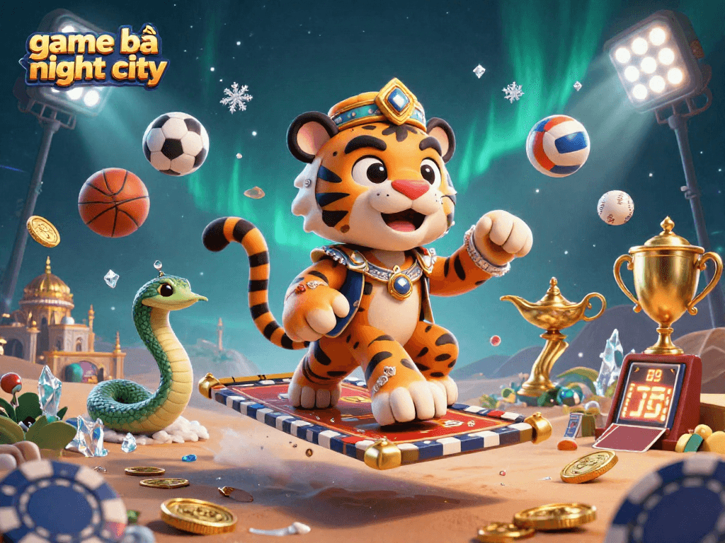Experience thrilling gameplay in the game bài night city with vibrant characters and dynamic gambling elements.