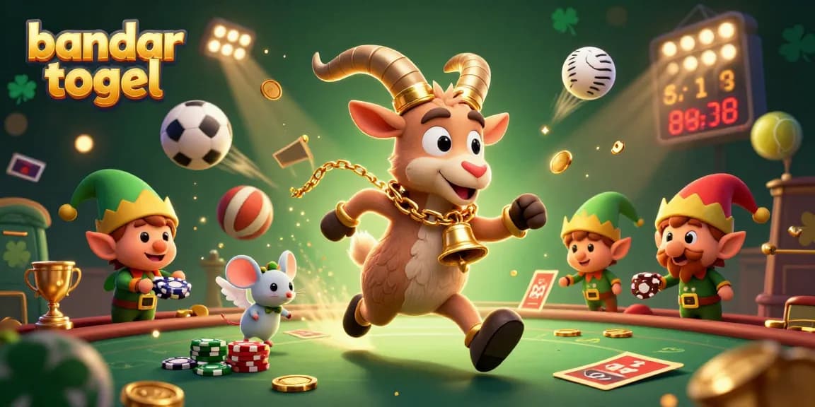Engage in exciting bandar togel experiences at a lively online casino with colorful dynamic illustrations.