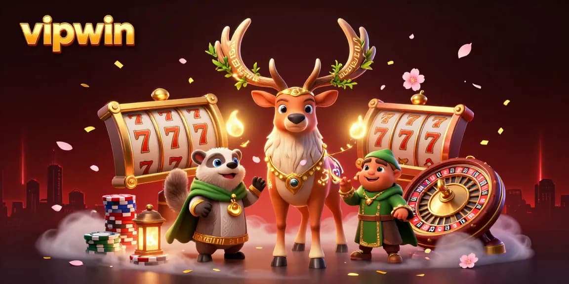 Engage in thrilling casino moments with vipwin through vibrant slot reels and poker elements