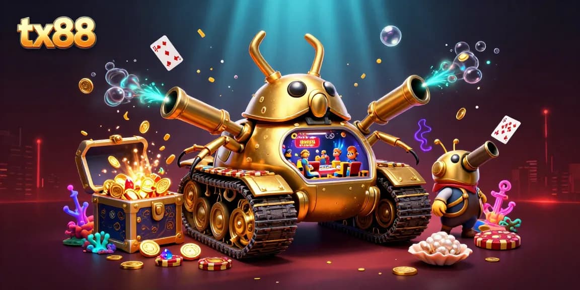 Players immerse in vibrant tx88 casino world filled with gold and games.