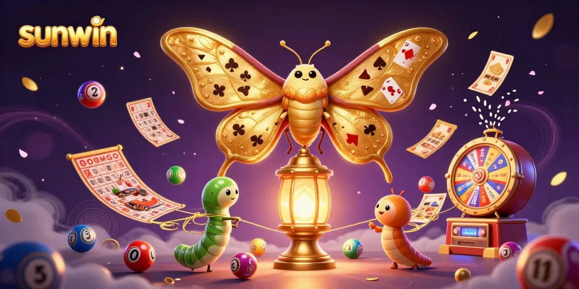 Experience thrilling excitement at sunwin with vibrant casino elements and colorful lottery action.