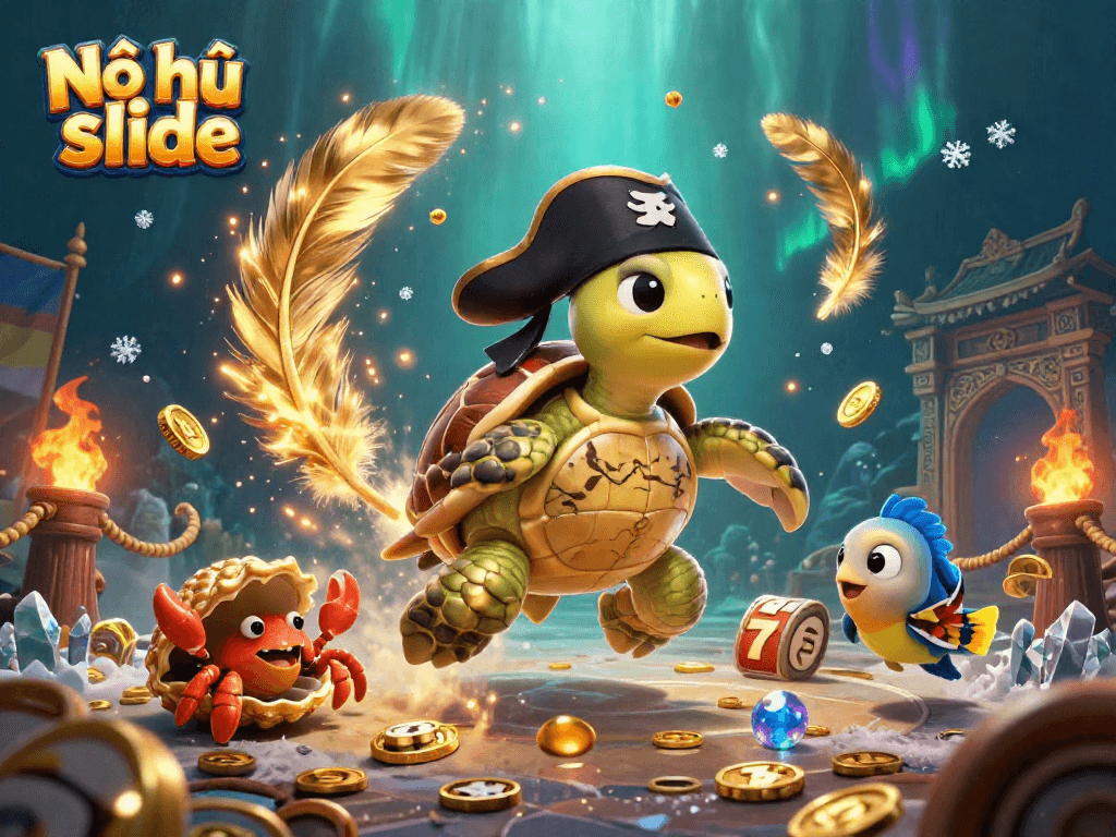 Engage with Nổ hũ slide while enjoying colorful 3D characters, jackpot thrills, and treasure-filled adventures.
