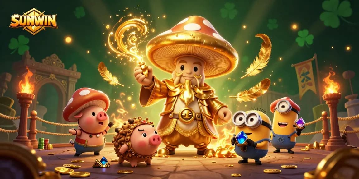 Join the gaming adventure at SUNWIN where treasures await in a magical casino realm.