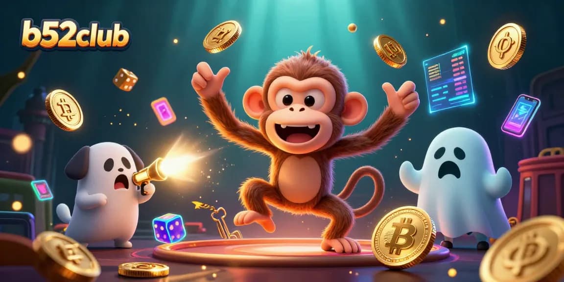 Experience thrilling games at b52club with captivating casino action in a vibrant scene.