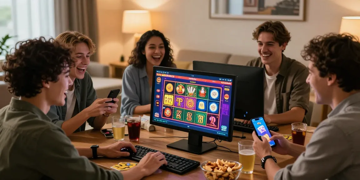 Join the fun of Daftar Asialive88 with friends engaging in online casino games.