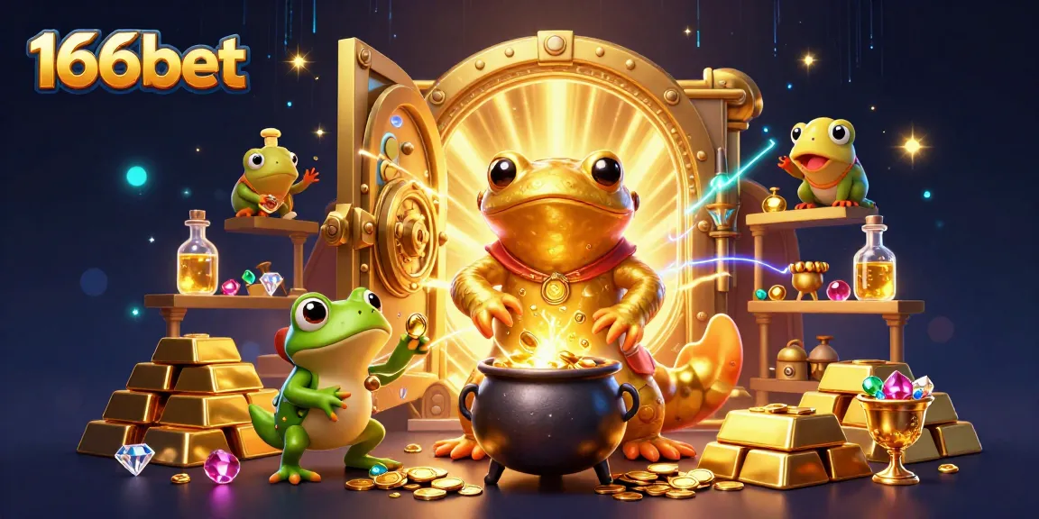 Experience thrilling gaming adventures with 166bet at this vibrant, magical casino scene.