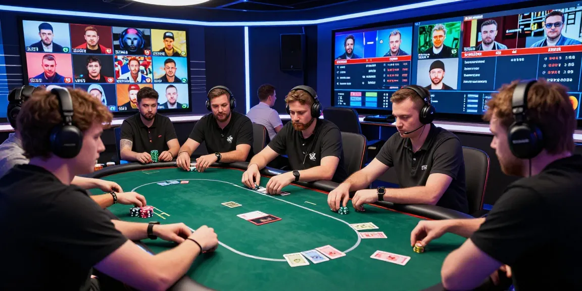 Dewapoker players engaged in intense online poker competition showcasing colorful gaming interface.