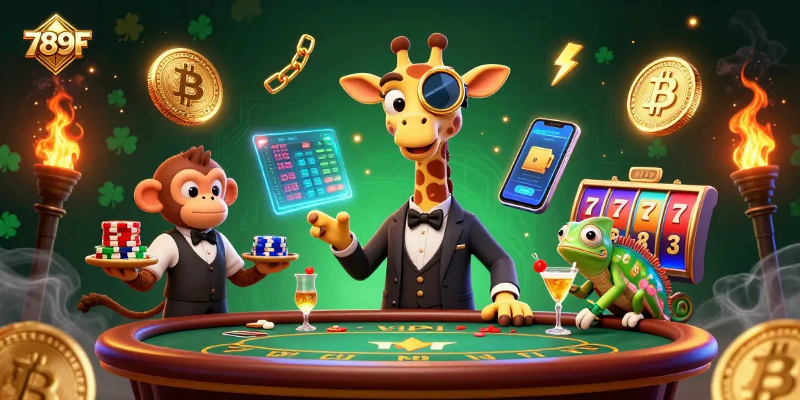 Experience thrilling gameplay at 789F with vibrant characters and casino elements.