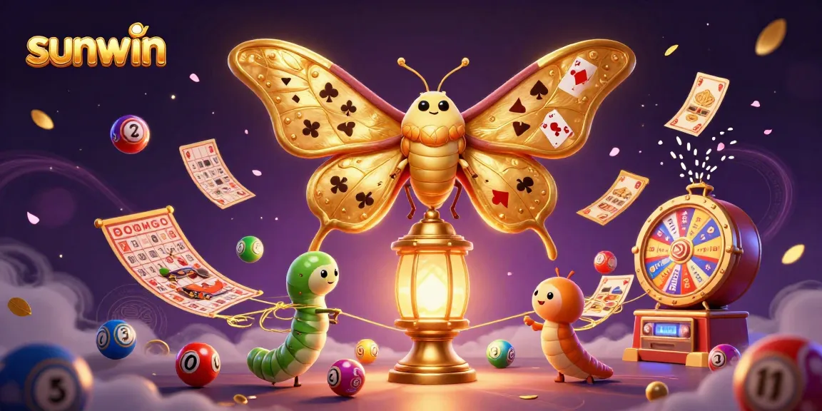 Experience thrilling excitement at sunwin with vibrant casino elements and colorful lottery action.
