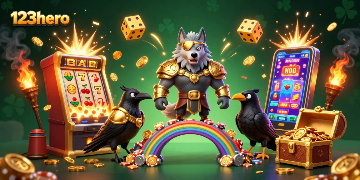Experience thrilling wins at 123hero with dynamic slot machines and vibrant gaming elements!
