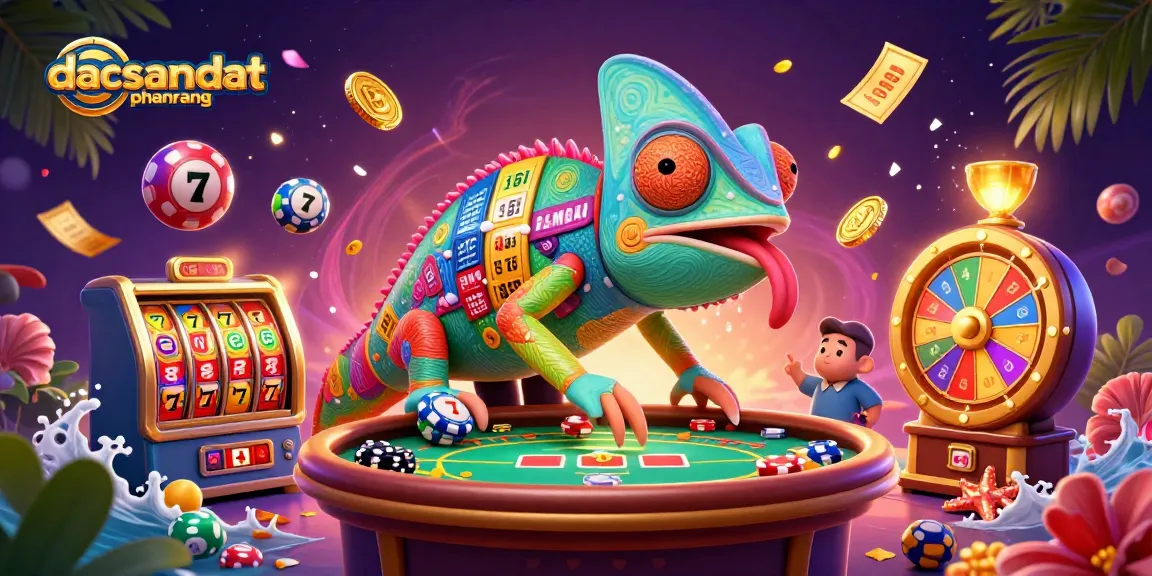 Experience thrilling gameplay at dacsandatphanrang with colorful slots and dynamic casino elements.