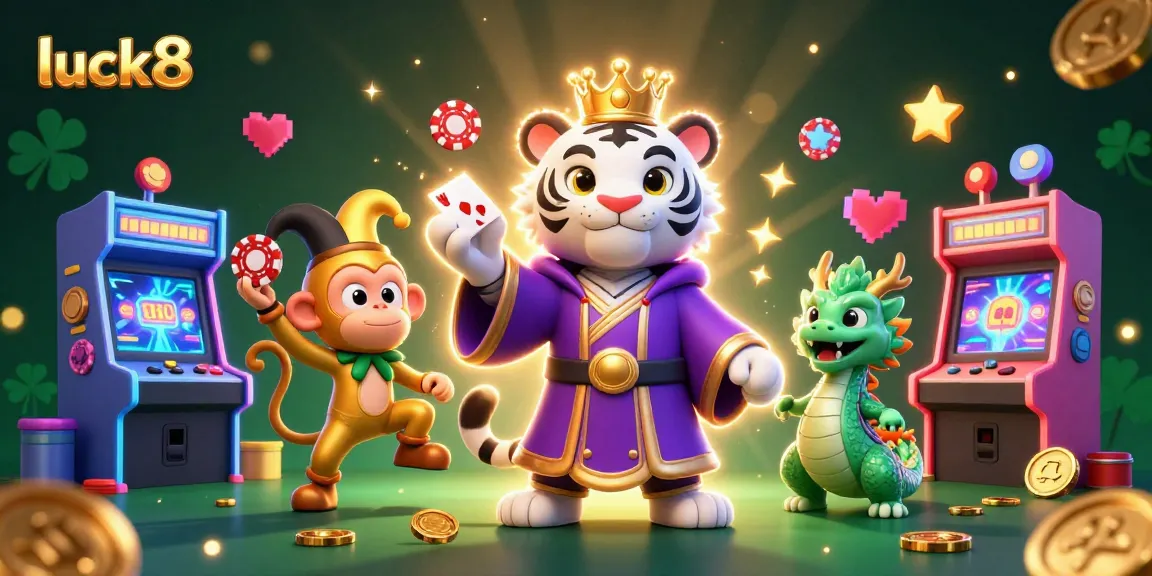 Experience the excitement of luck8 with dynamic 3D characters and rich casino elements.