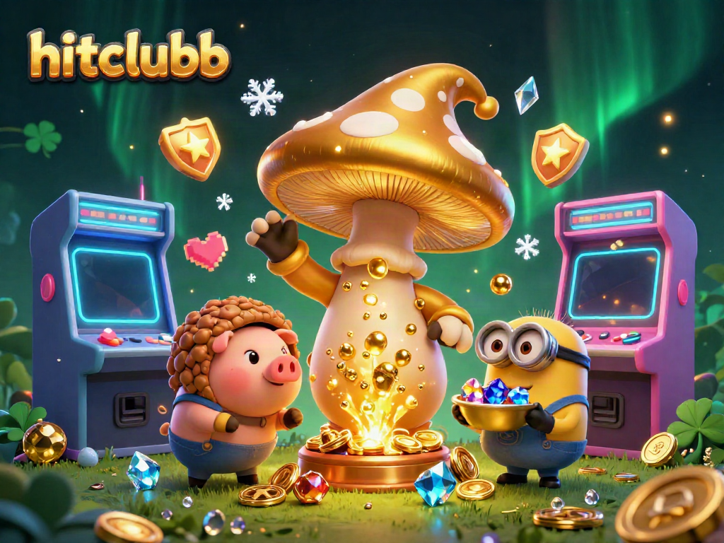Experience thrilling victories with hitclubb's dynamic casino games in a magical 3D scene.