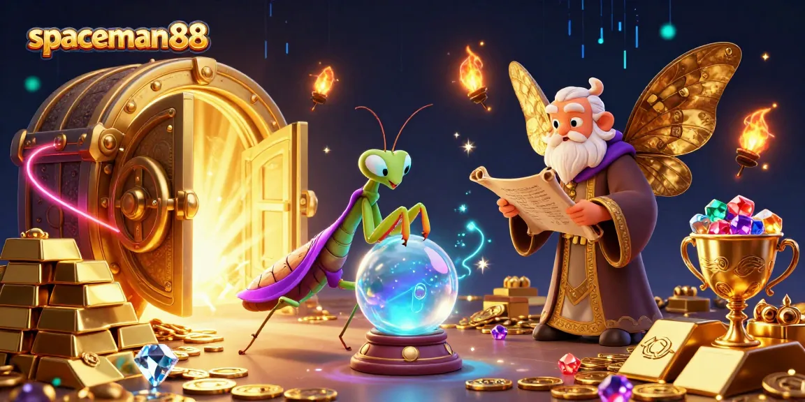 Engage in thrilling adventures with spaceman88 through a mystical fortune-telling scene