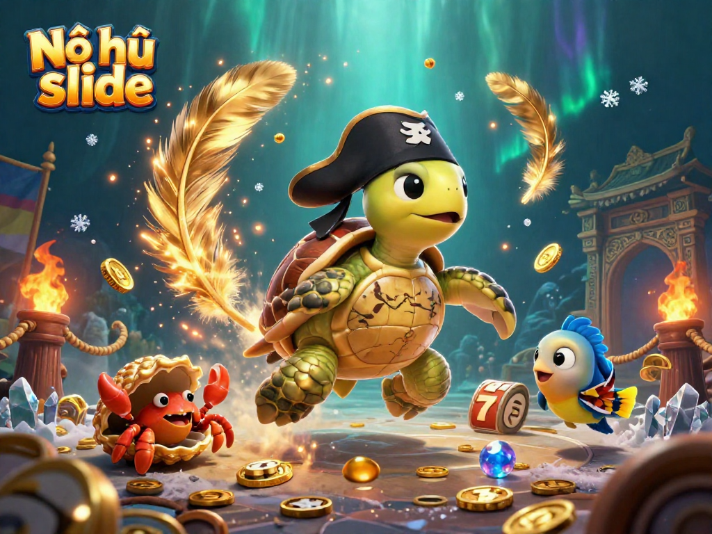 Engage with Nổ hũ slide while enjoying colorful 3D characters, jackpot thrills, and treasure-filled adventures.