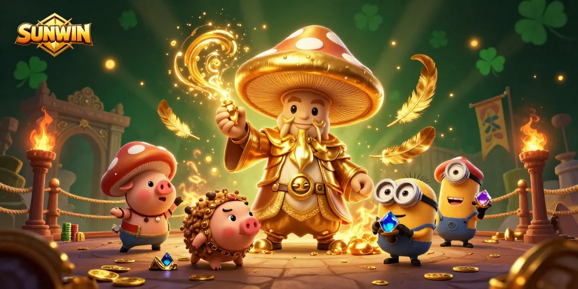 Join the gaming adventure at SUNWIN where treasures await in a magical casino realm.