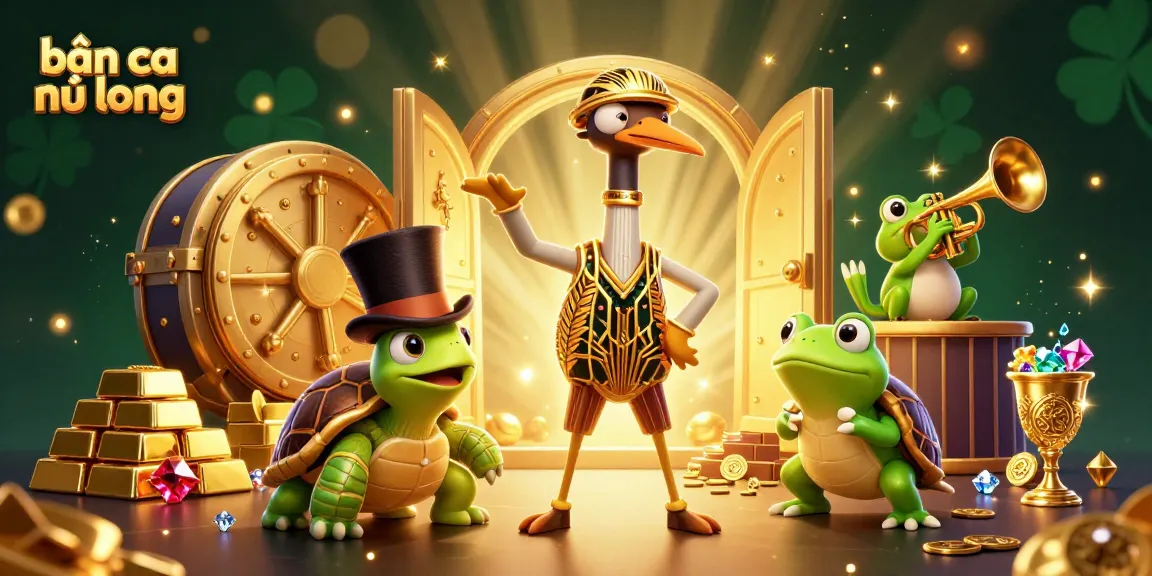 Experience thrilling action in 'bắn cá ngũ long' as fortune favors you with treasures in this vibrant scene.