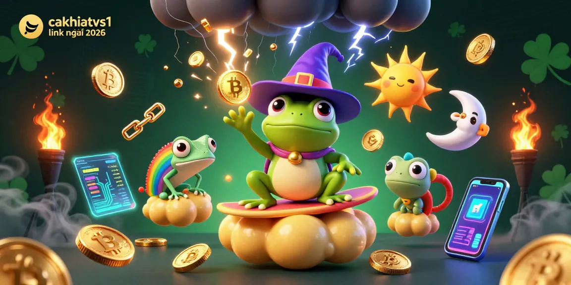 Experience the thrill of cakhiatvs1 link mới 2026 with golden coins swirling around the storm wizard.
