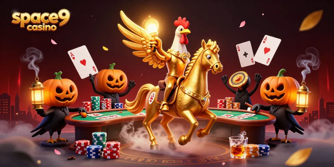 Experience thrilling gameplay at space9 casino with vibrant characters and dynamic casino elements.