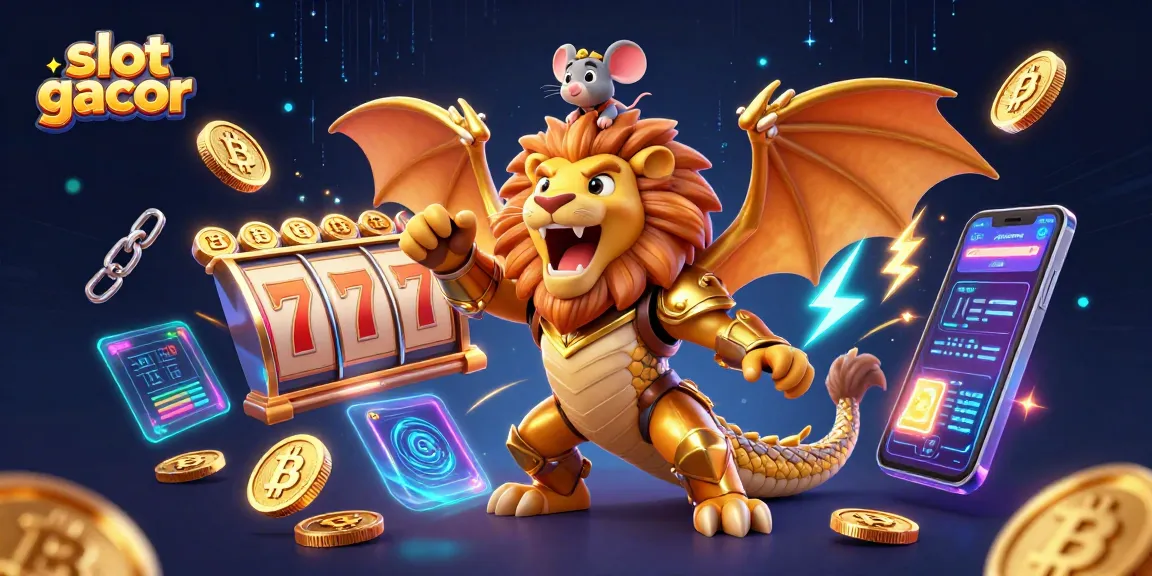 Experience the excitement of slot gacor with a golden chimera and dynamic slot elements.
