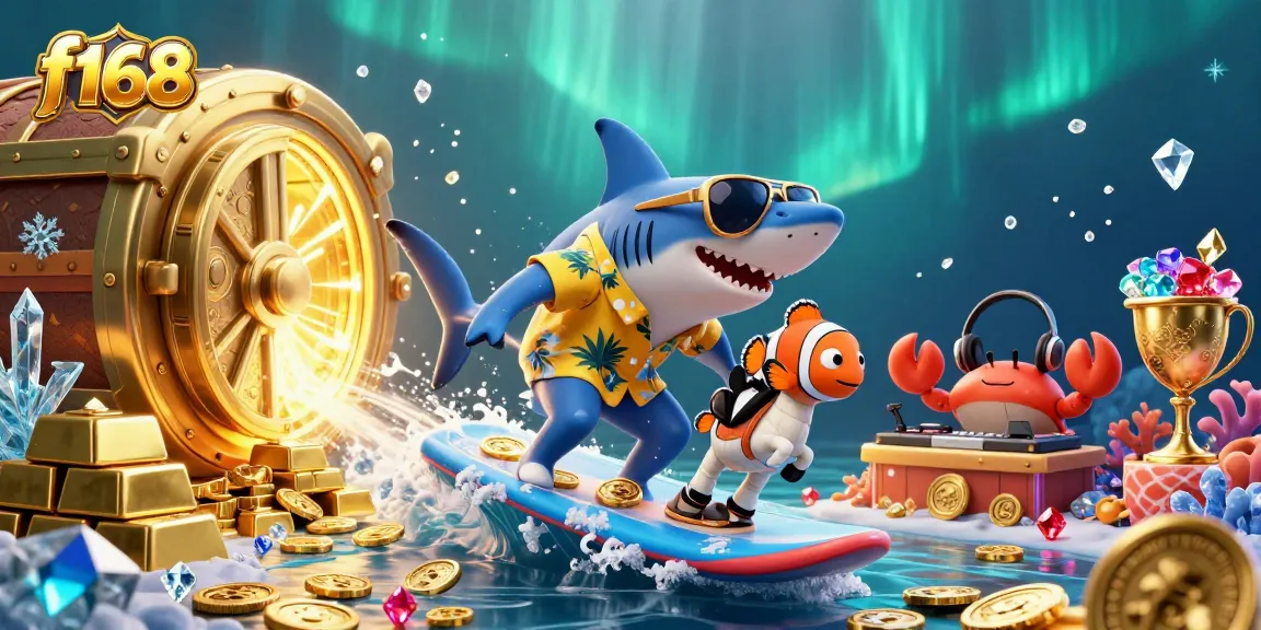 Experience exhilarating wins and vibrant gameplay with f168 in a colorful underwater casino adventure.