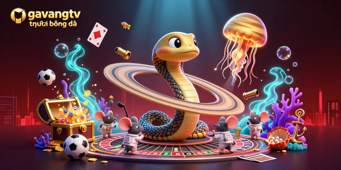 Experience gavangtv trực tiếp bóng đá with an interactive sports betting scene filled with dynamic elements.