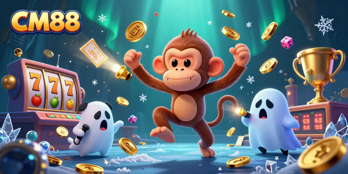 Engage with CM88's exciting online slots as mischievous characters bring thrill to your gaming experience.
