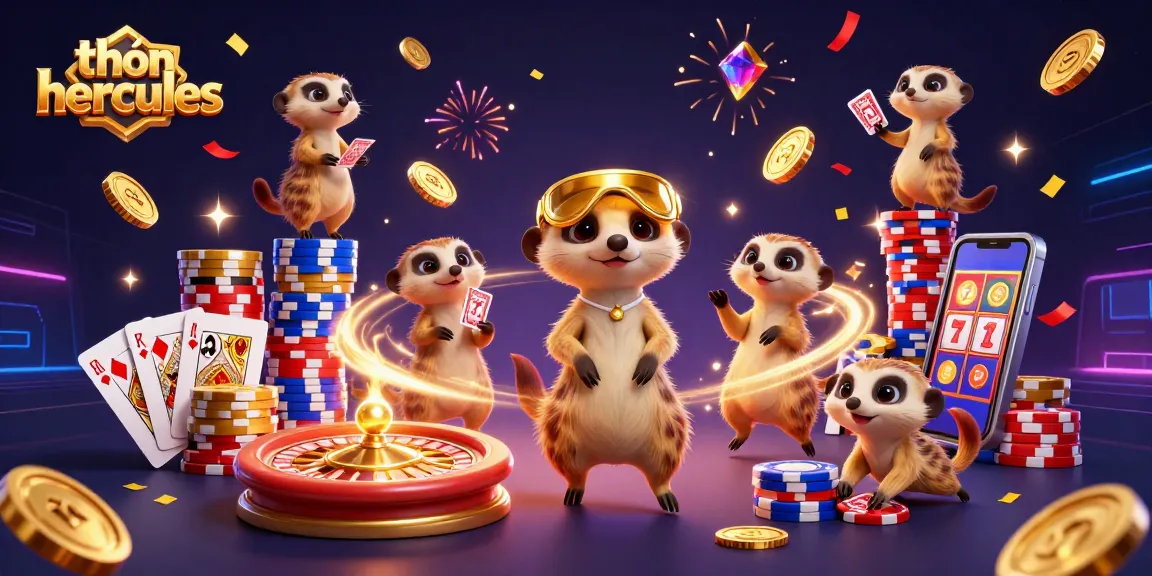 Experience the thrilling thần hercules action with a cheeky meerkat casino heist.