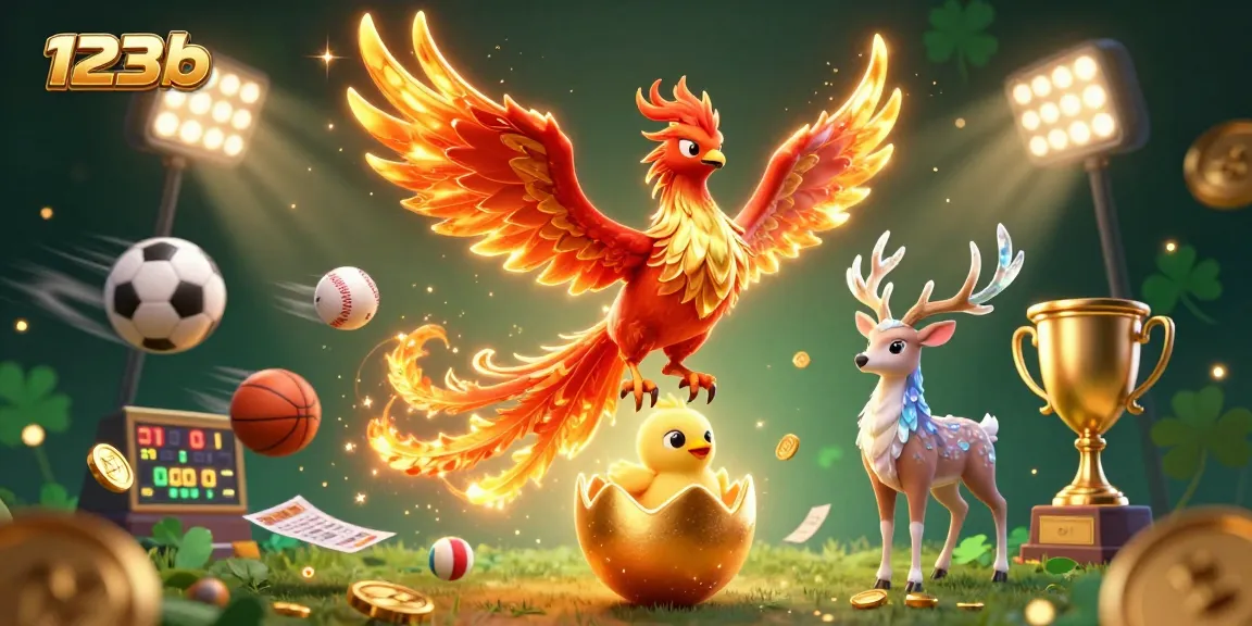 Engage in thrilling gameplay at 123b, where phoenixes and sports elements create an exciting atmosphere.