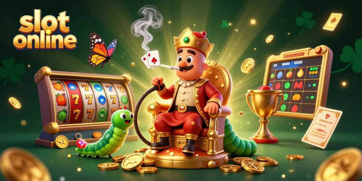 Rasakan sensasi slot online saat karakter koki besar meniup asap menjadi simbol kartu di dunia judi.