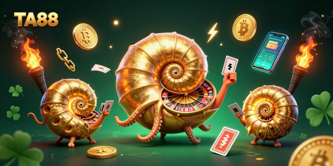 Experience thrilling gameplay with TA88's neon-illuminated crypto casino features, offering vibrant digital elements.