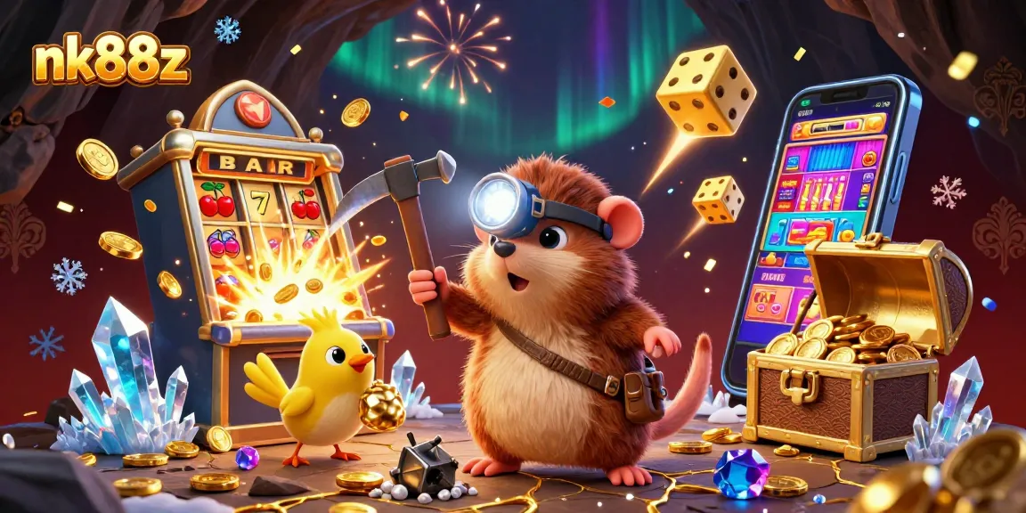 nk88z gamers experience the thrill of a vibrant jackpot explosion with dynamic casino elements.