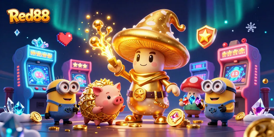 Engage in thrilling gaming with Red88, where golden wild wizardry meets dynamic casino adventures.