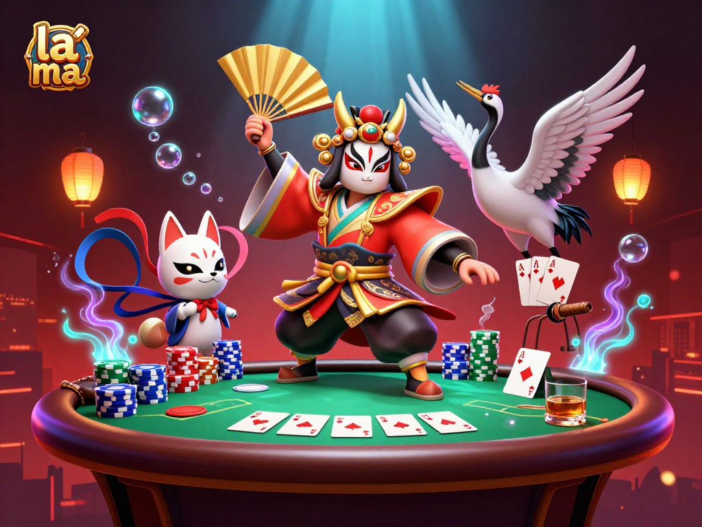 Experience exciting gameplay at la mã with vibrant poker action and dynamic characters.