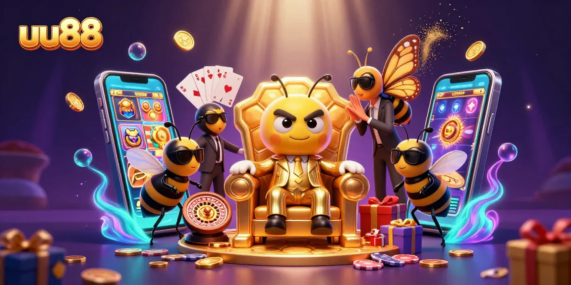 Experience the thrill of uu88's exciting casino world with vibrant games and dynamic characters.