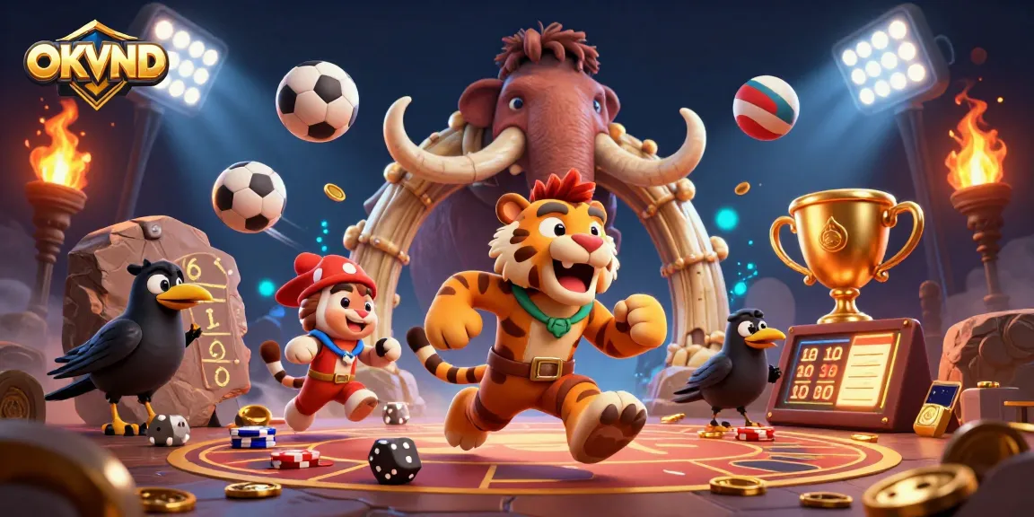 Experience thrilling action at OKVND's prehistoric casino where gaming comes alive.