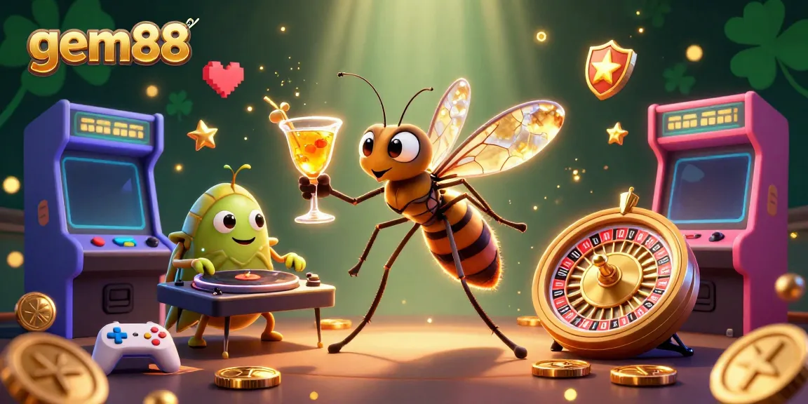 Engage with gem88's vibrant casino gaming experiences featuring innovative characters and jackpot elements.