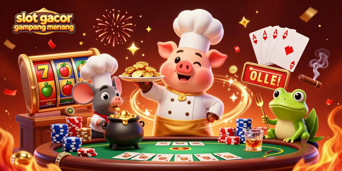 Mengalami keseruan slot gacor gampang menang sambil menikmati karakter sosis di kasino.