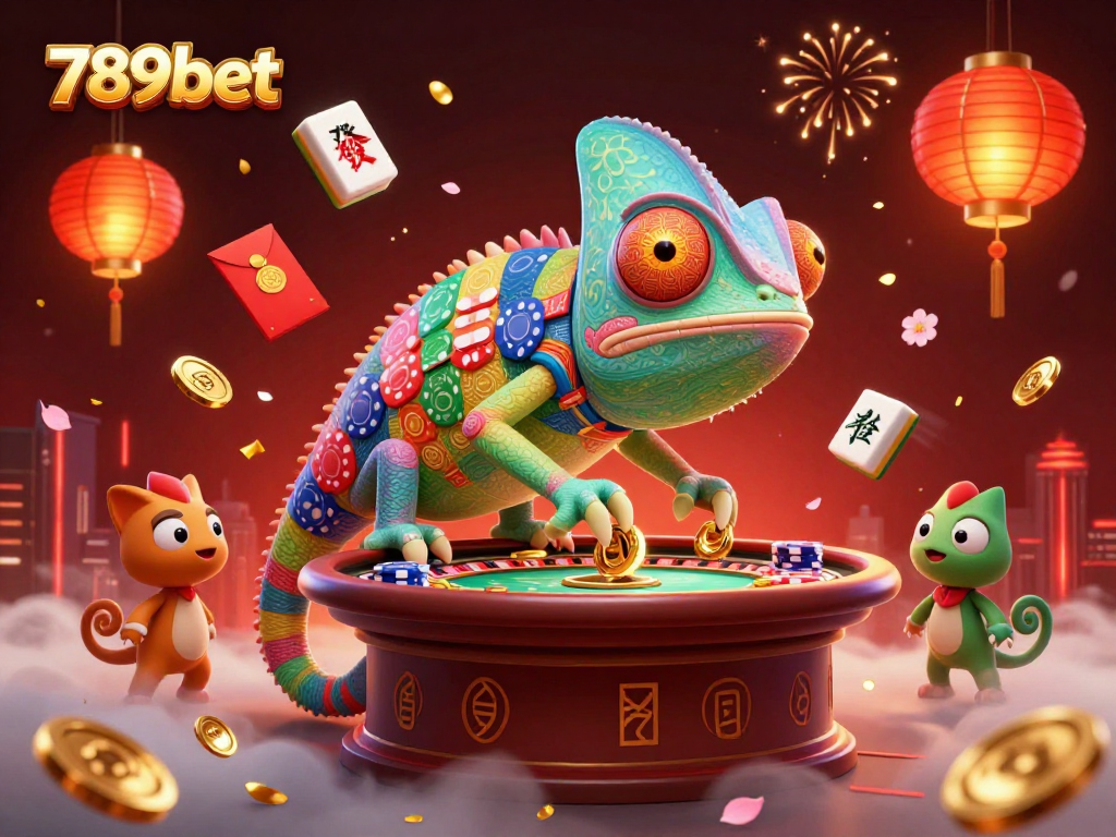 Experience the excitement of 789bet with a vibrant casino illustration featuring dynamic gambling elements.