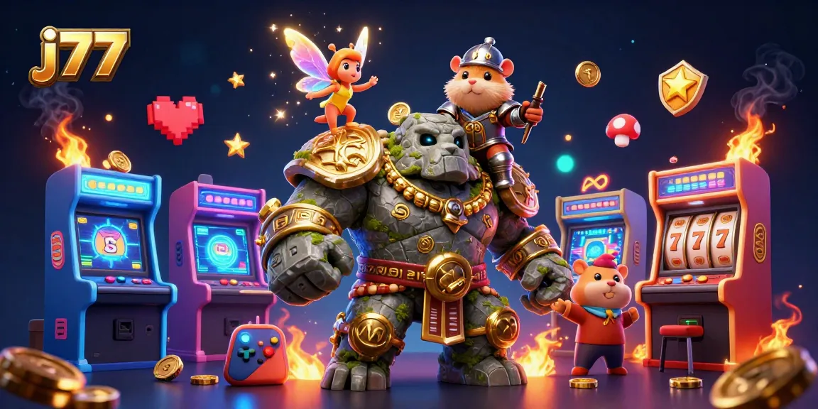 Experience thrilling moments at j77 with lively casino characters and exciting game elements.