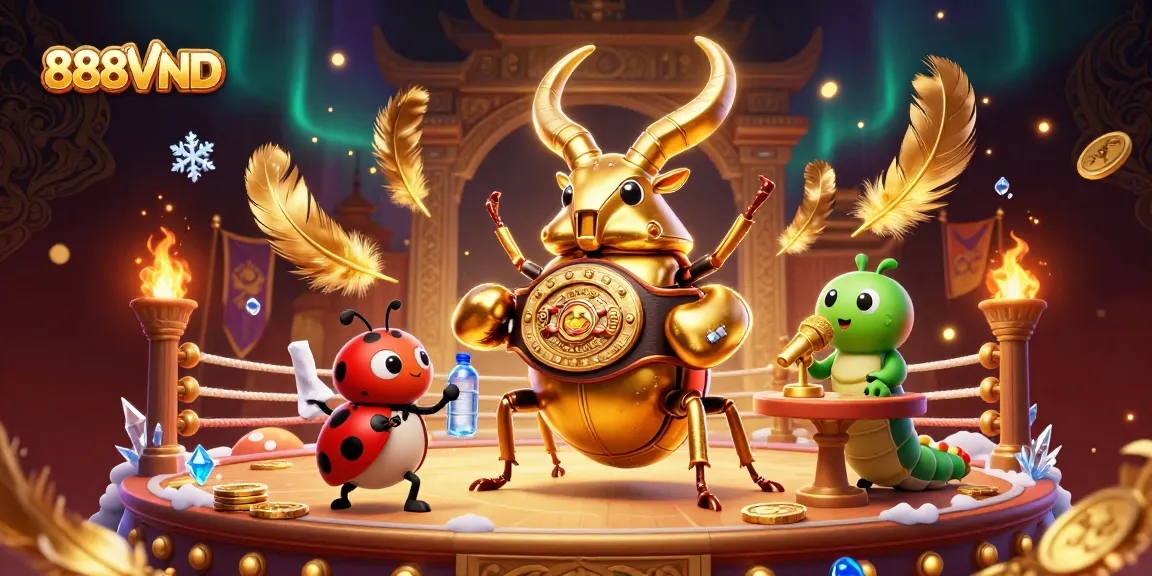 Engage with the thrilling atmosphere of 888VND's online casino world featuring vibrant action and dynamic characters.