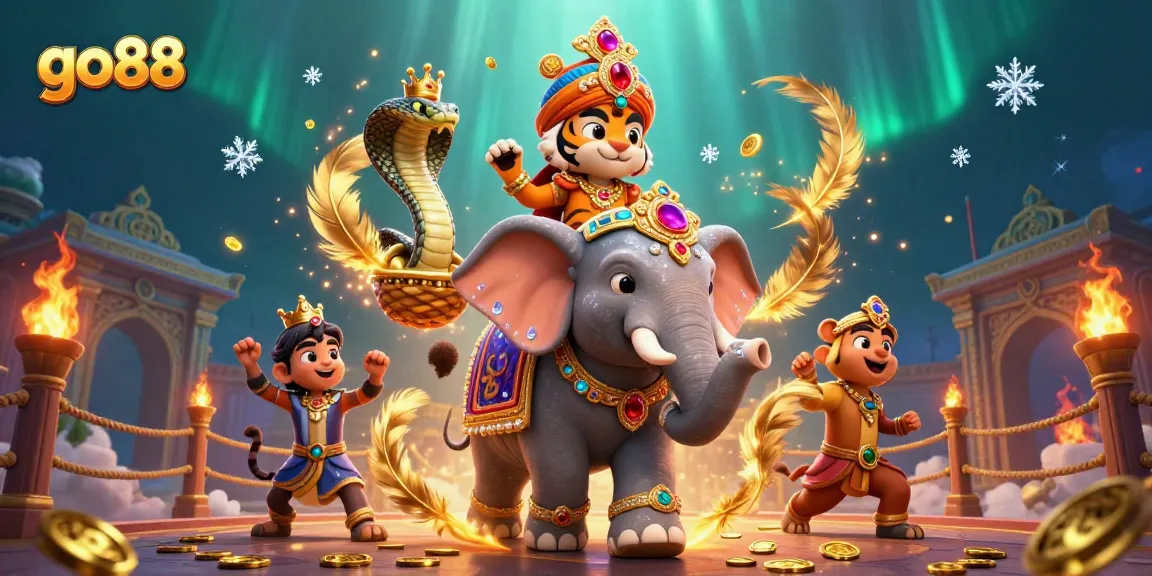 Win big at go88 with immersive gaming experiences featuring a vibrant Indian-themed atmosphere.