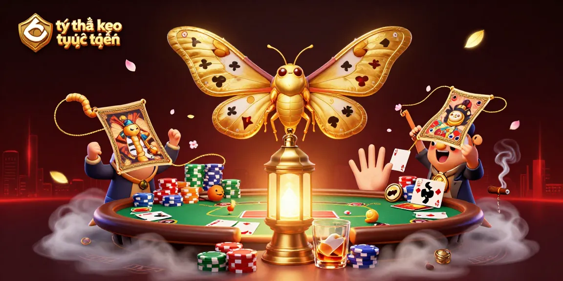 Engage with the tỷ lệ kèo trực tuyến sports betting scene, illuminated by vibrant casino symbols.
