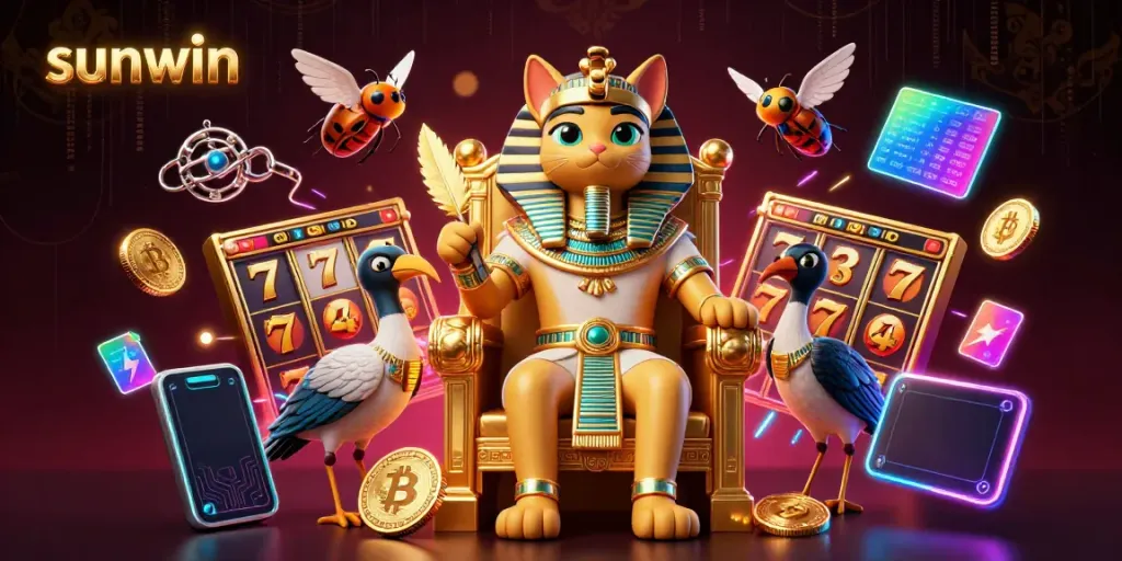 Play exciting slot games with Sunwin's thrilling casino experience featuring vibrant visuals