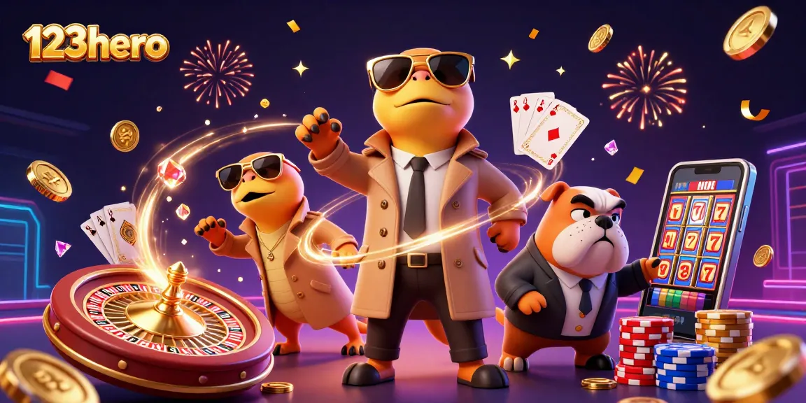 Engage with thrilling slot adventures at 123hero featuring exciting casino elements.