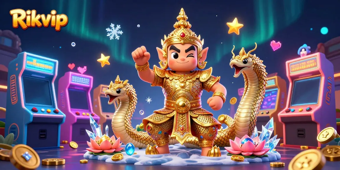 Experience thrilling gameplay at Rikvip with colorful gambling elements and captivating characters.