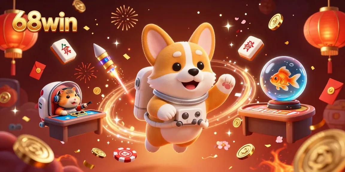 Bet and win with 68win at the vibrant space casino where luck meets fun.