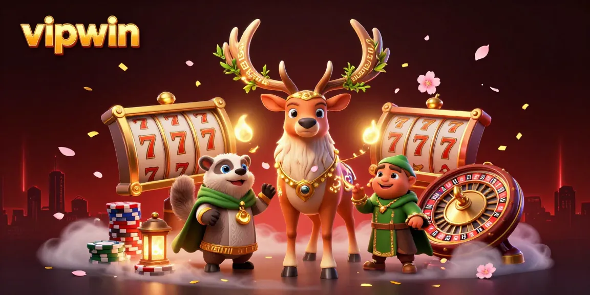 Engage in thrilling casino moments with vipwin through vibrant slot reels and poker elements